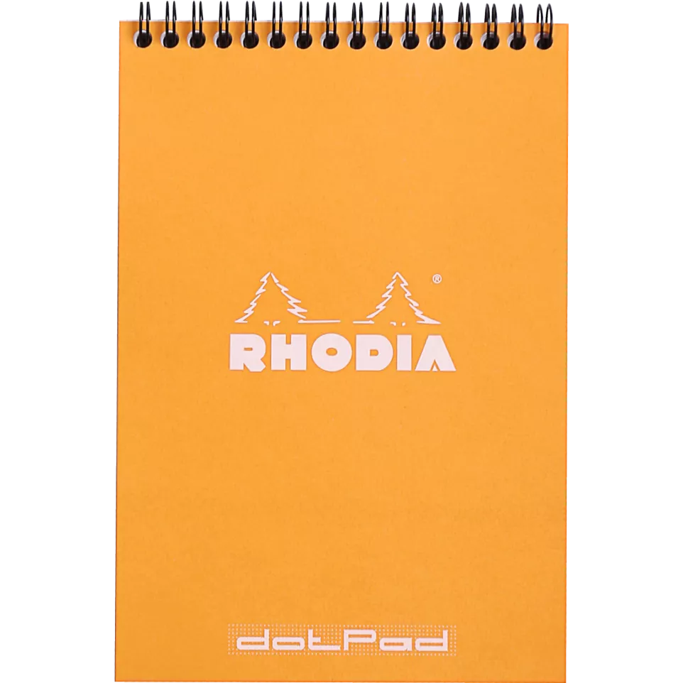 Rhodia Ntpd spir.Ora-nge A5 80B 80g...