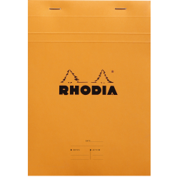 Orange Meeting pad R-hodia...