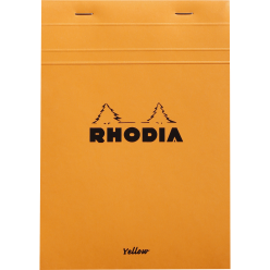 Rhodia Orange Stapl.-pad 80...