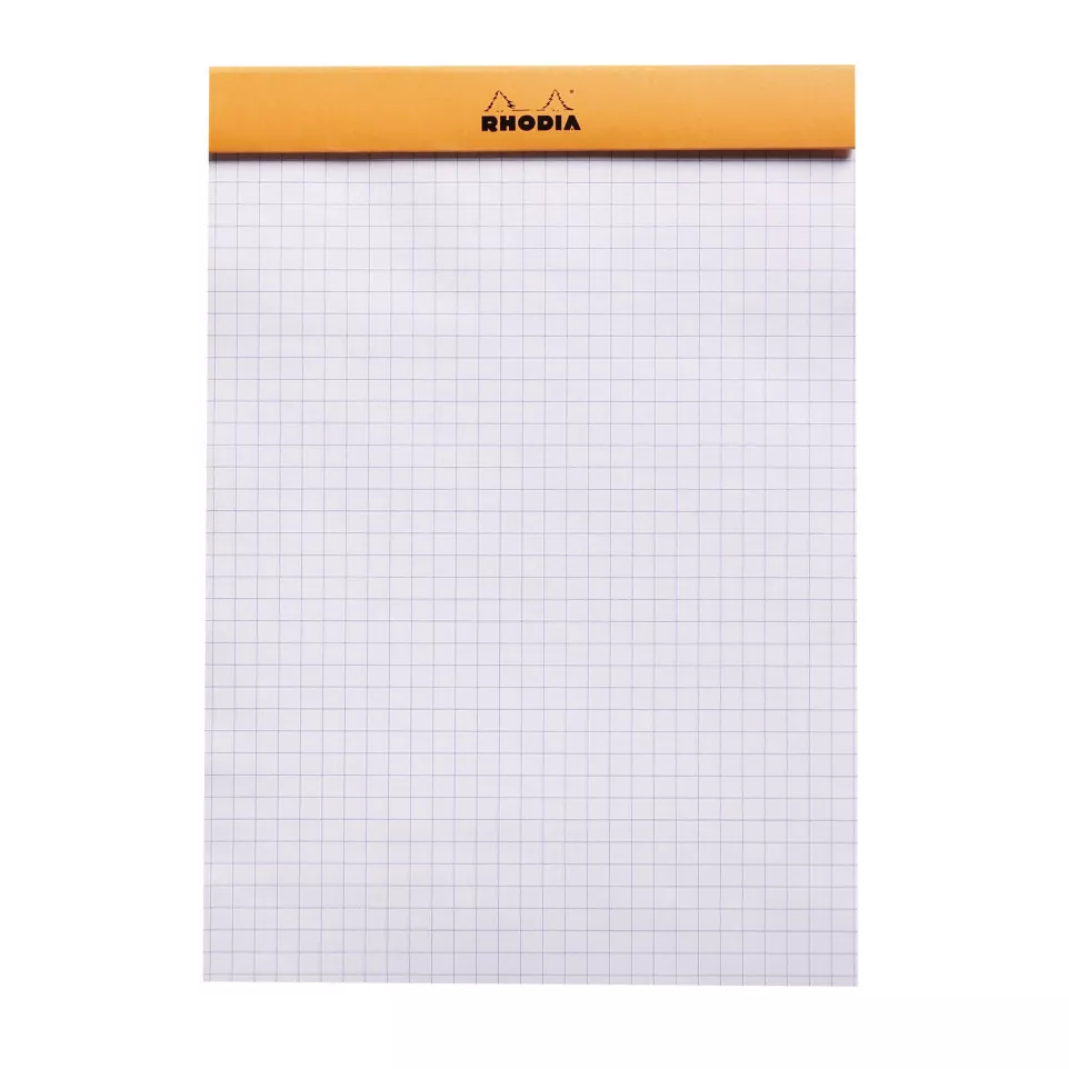 Rhodia blok Orange N-°16 80bl 80g...