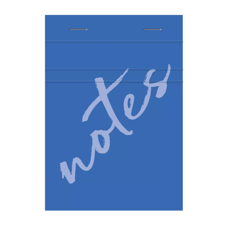 Calligraphe Notes Pad, A7 Squared/ Pc.