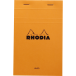 Bloc agrafé Rhodia N°14 11x17 cm 80 feuillets ligné 80g/ Pce