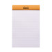 Bloc agrafé Rhodia N°14 11x17 cm 80 feuillets ligné 80g/ Pce