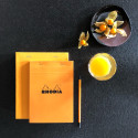 Bloc agrafé Rhodia N°14 11x17 cm 80 feuillets ligné 80g/ Pce