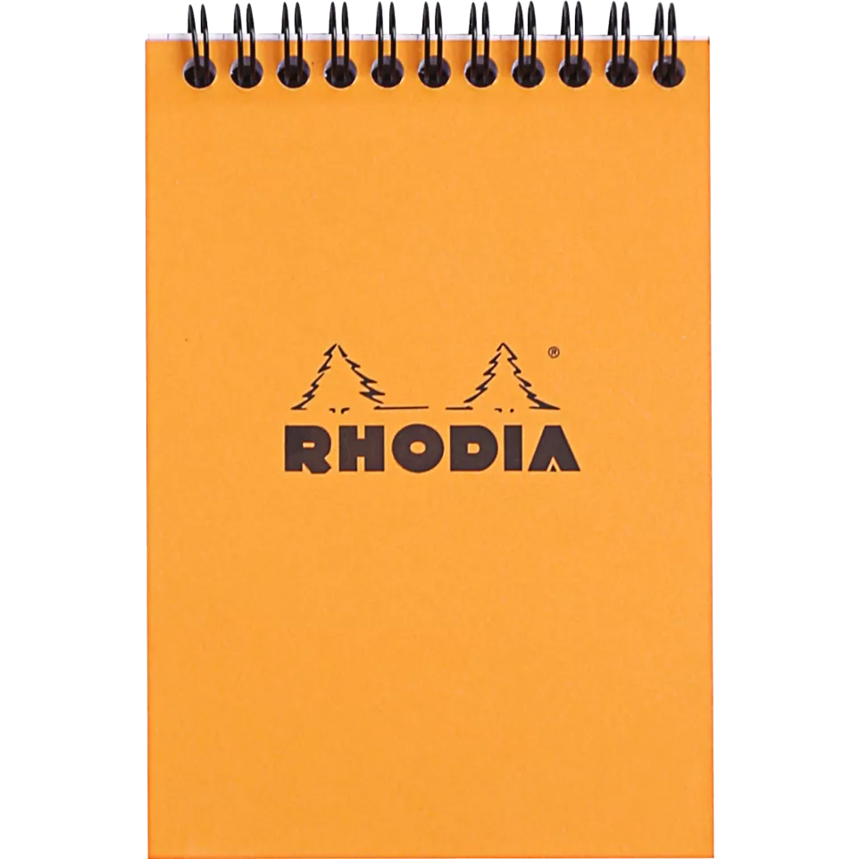 Rhodia Ntpd.Orange s-pir.A6 80bl 80g...
