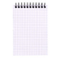 Bloc reliure intégrale Rhodia Classic 10,5x14,8 cm 80 feuillets petits carreaux 5x5 microperforé 80g/ Pce