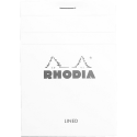 Rhodia dotpad White-n°12 80bl 80g lijn/ St.