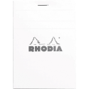 Rhodia White Head Stapled Pad No12, 85x120, 5x5 Squared/ Pc.