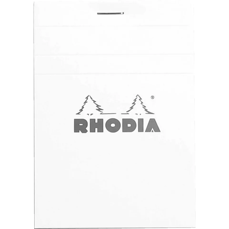 Rhodia White Head Stapled Pad No12,...