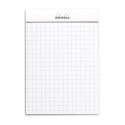 Rhodia White Head Stapled Pad No12, 85x120, 5x5 Squared/ Pc.
