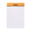 Rhodia Orange N11  80bl 90g lijn-/ St.