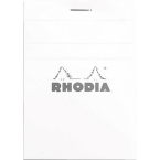 Rhodia White Head Stapled...