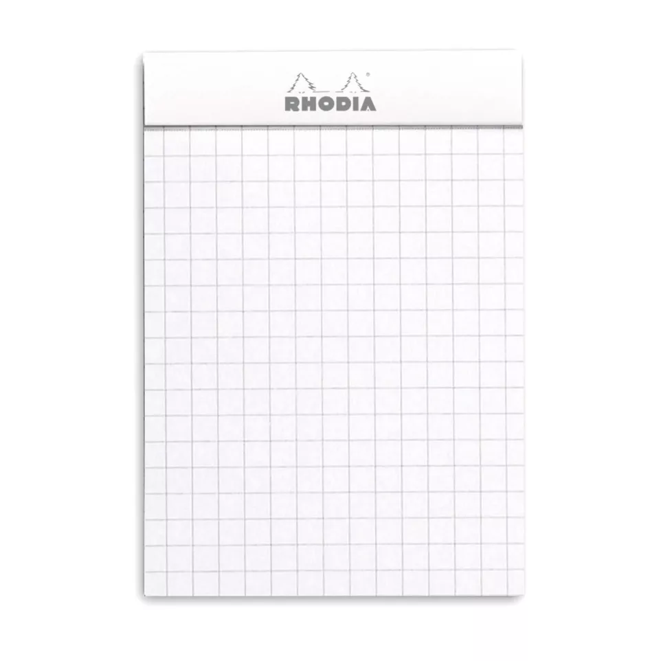 Rhodia blok White N11 80bl 80g Q5x5-/...