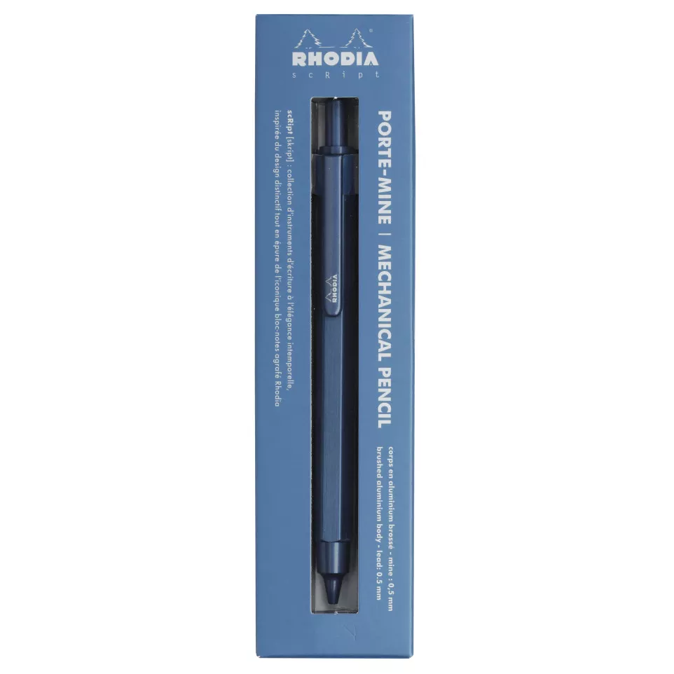 Rhodia Script Vulpotlood 0,5mm navy-/...