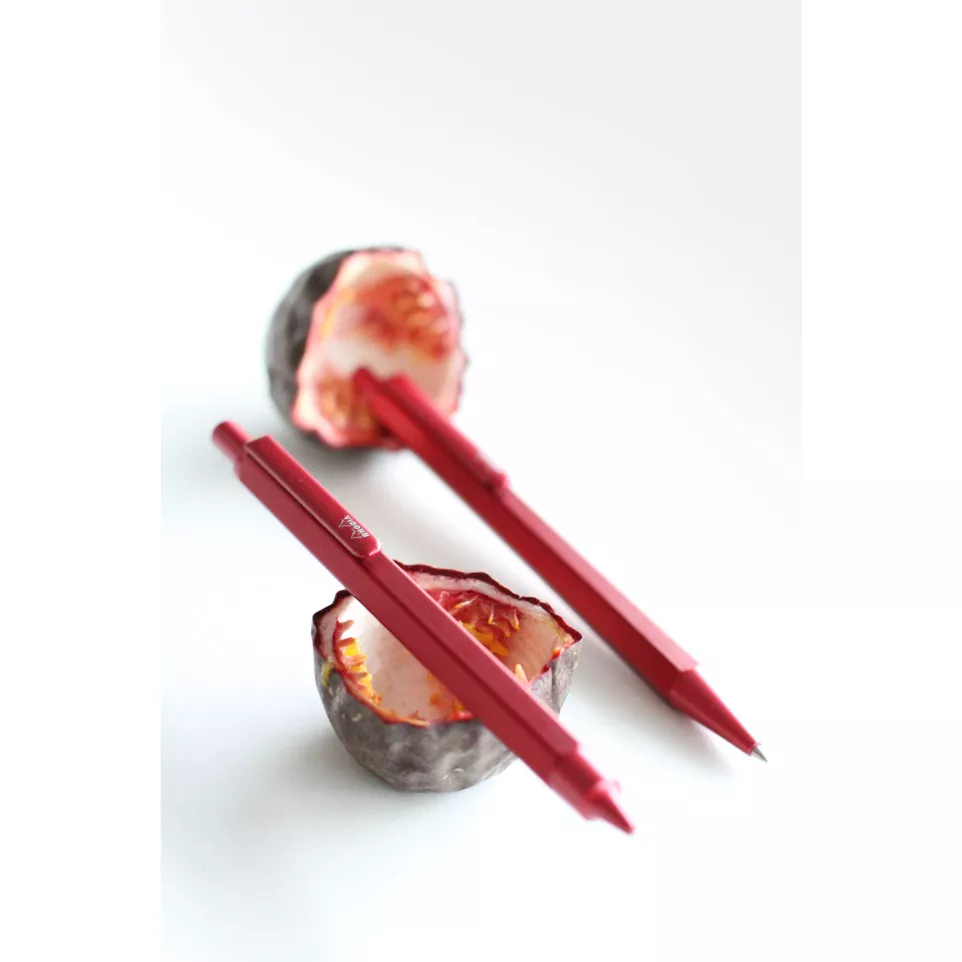 Rhodia ScRipt balpen 0,7mm rood-/ St.