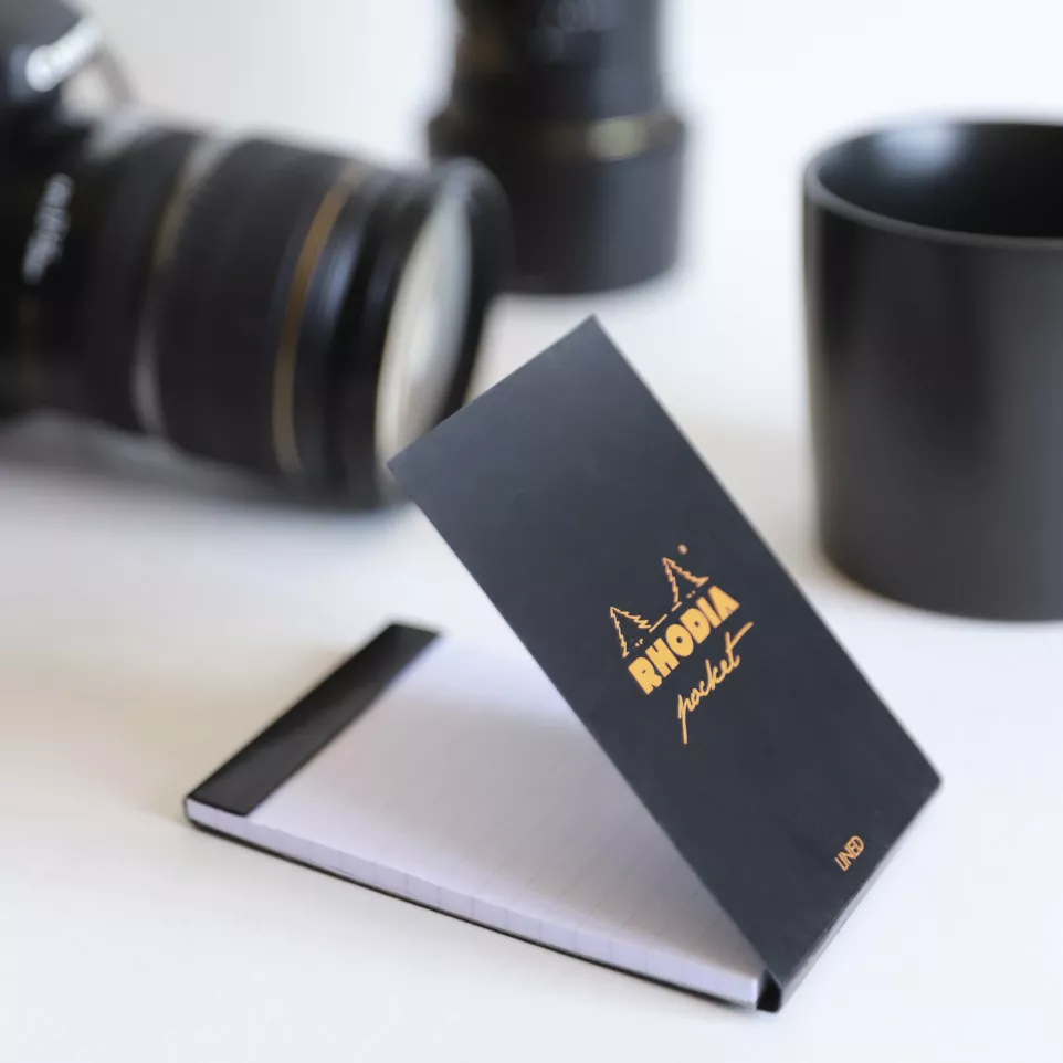 Bloc Pocket Rhodia 7,5x12 cm ligné/ Pce