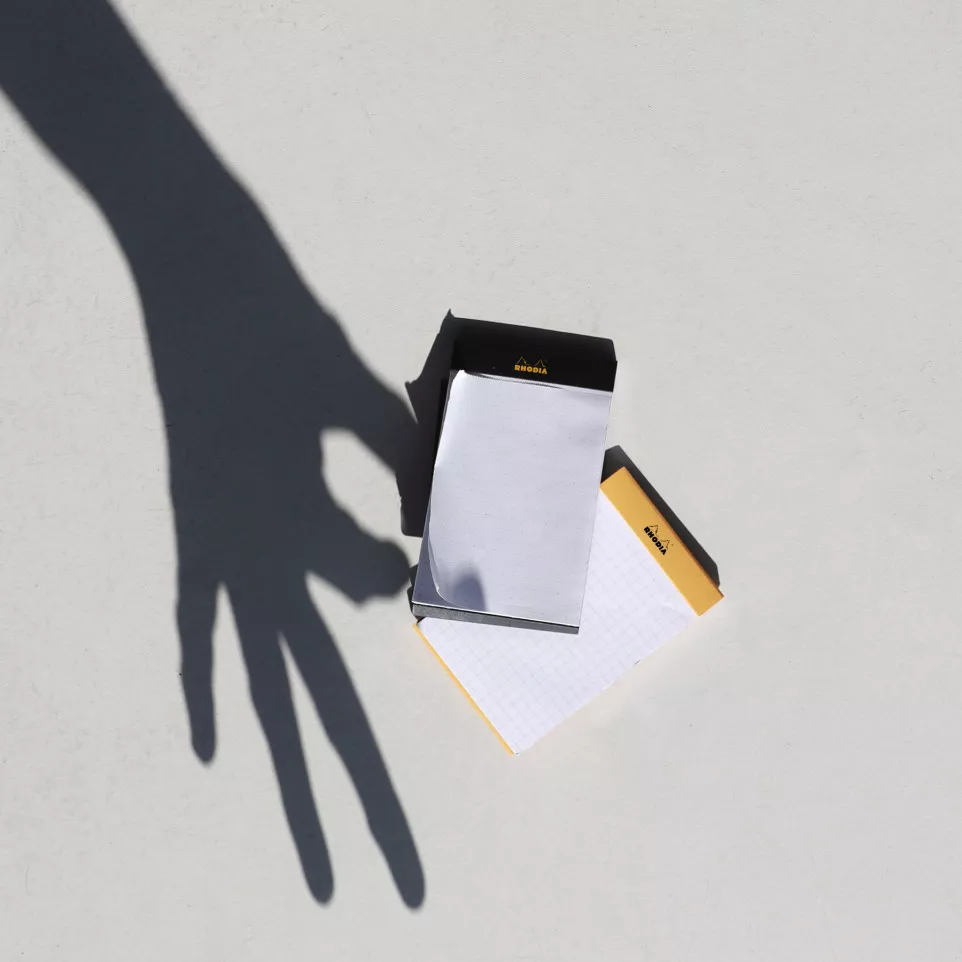 Rhodia Bl. Pocket Or-anje 7,5x12 40bl...