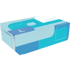 Carton Colibox livré à plat 350x230x130 mm/ Pce