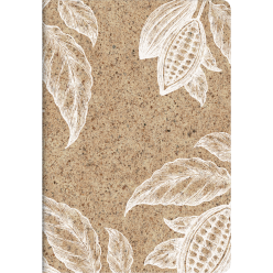 Cocoa motif, Piqure-fil A4...