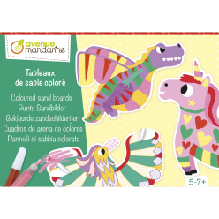 Creative box, Colored sand...