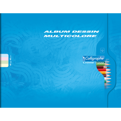DRAWING ALBUM 32X25-24SH 80G 4 COLORS/ Pc.