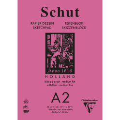 Blok petit grain A2 wit...