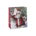 Trad Santa, 2 sacs assortis moyen 21,5x10,2x25,3 cm/ Pce