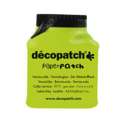 Paper Patch Varnish Glue 180ml (Multilingual)/ Pc.