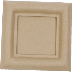 Cadre carré bombé 11x11-/ Pc.