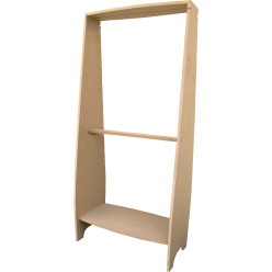 Montants bois présentoir PRT2 68cm/ Pce