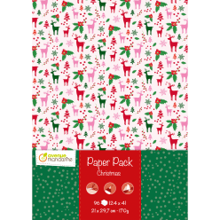 Paper Pack, A4 Christmas/ Pce
