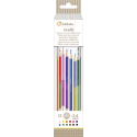 Tube de 12 crayons de couleur double pointes/ Pce