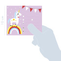 Invitation cards, Unicorns/ Pc.
