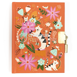Diary, Cats and flowers/ Pc.