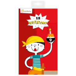 Invitation cards, Pirates/ Pc.