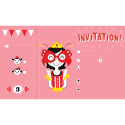 Invitation cards, Princesses/ Pc.