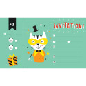 Cartes d'invitation, Animaux/ Pce