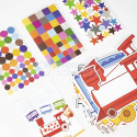 Creative box, Educative' Stickers, Colour sorting/ Pc.
