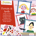 Coffret créatif, Portraits de famille/ Pce