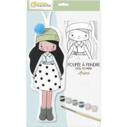 Doll to paint, Ariane/ Pc.