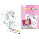 Graffy Paint, Princesse, 20x20 cm/ Pce