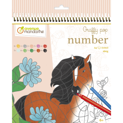 Graffy Pop Number, Horses/ Pc.