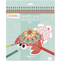 Graffy Pop Mandala 3D, Sea animals/ Pc.