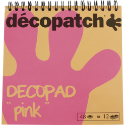 Bloc color Decopad rose/ Pce
