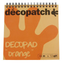 Decopad Colour Block in Orange/ Pc.