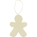 Hanging Gingerbread Man Ornament 8.5cm/ Pc.