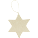 Etoile plate à suspendre 7,5cm/ Pce