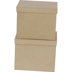 Lot de 2 boîtes rectangles...