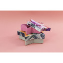 Assortiment 2 boîtes étoiles 10x3/12x3cm/ Pce