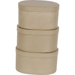 Set of 3 Oval Boxes...